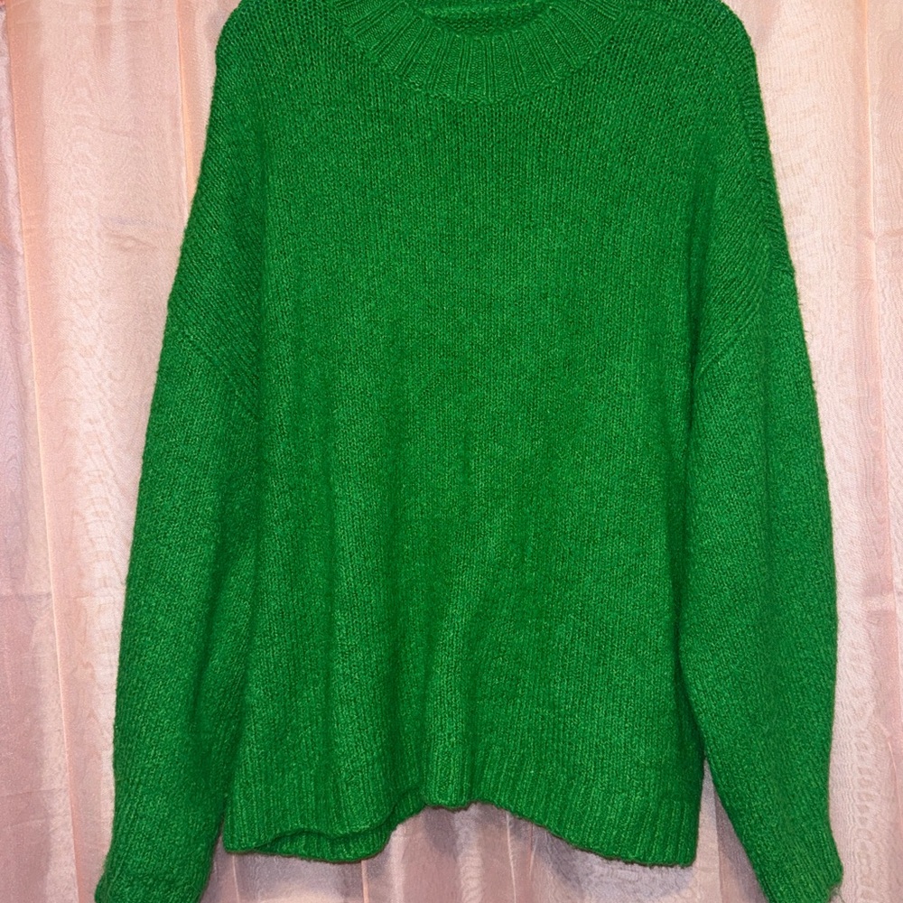 Pistola Vibrant Emerald Crew Neck Sweater